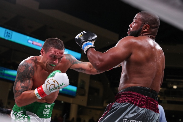 Photos: Usyk Goes Heavyweight, Stops Witherspoon - HUGE Gallery